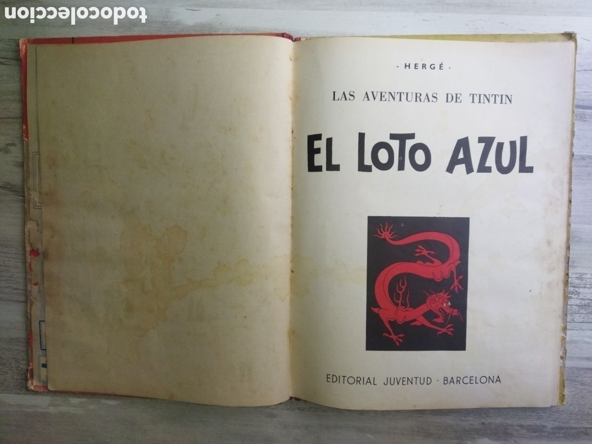 C&oacute;mics: Lote 5 comics tintin antiguos - Foto 2