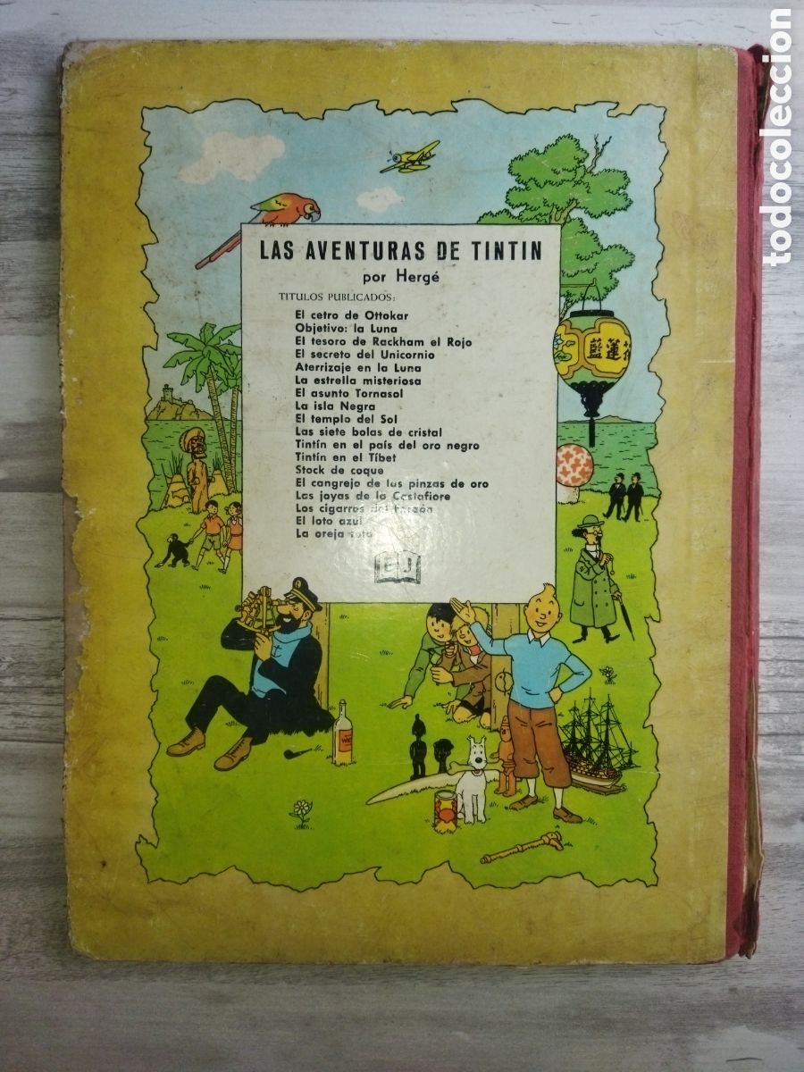 C&oacute;mics: Lote 5 comics tintin antiguos - Foto 4