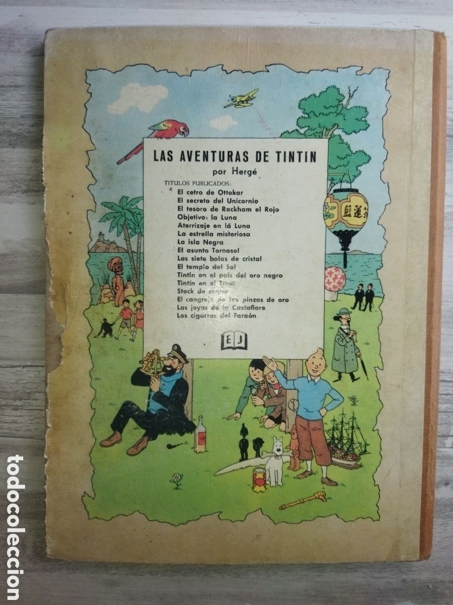 C&oacute;mics: Lote 5 comics tintin antiguos - Foto 10