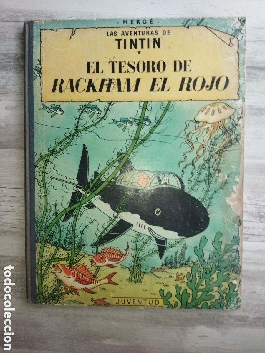 C&oacute;mics: Lote 5 comics tintin antiguos - Foto 13