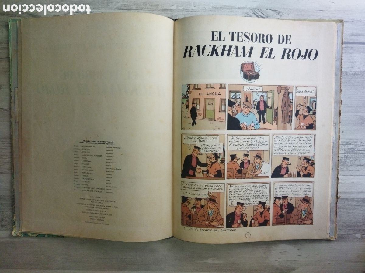 C&oacute;mics: Lote 5 comics tintin antiguos - Foto 15