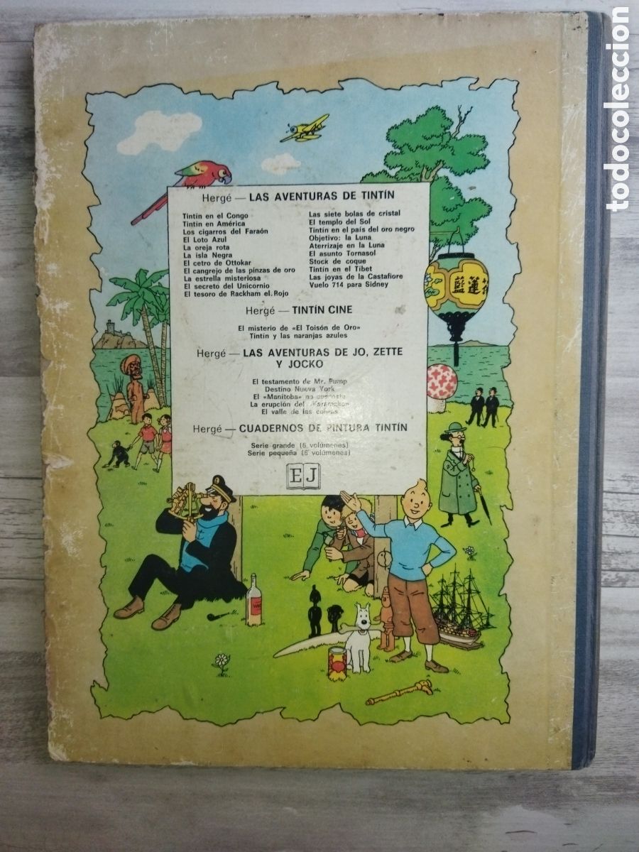 C&oacute;mics: Lote 5 comics tintin antiguos - Foto 16