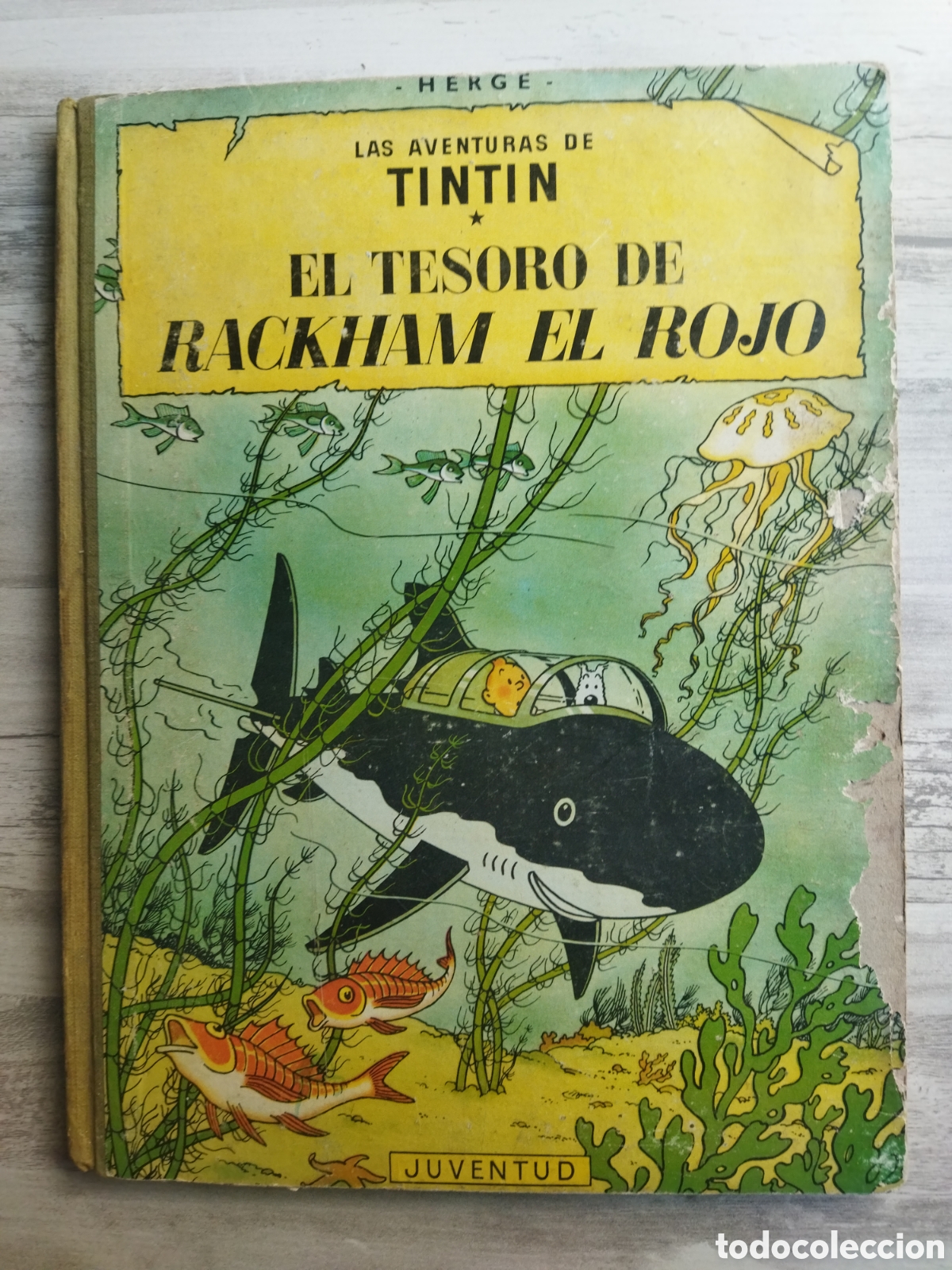 C&oacute;mics: Lote 5 comics tintin antiguos - Foto 25