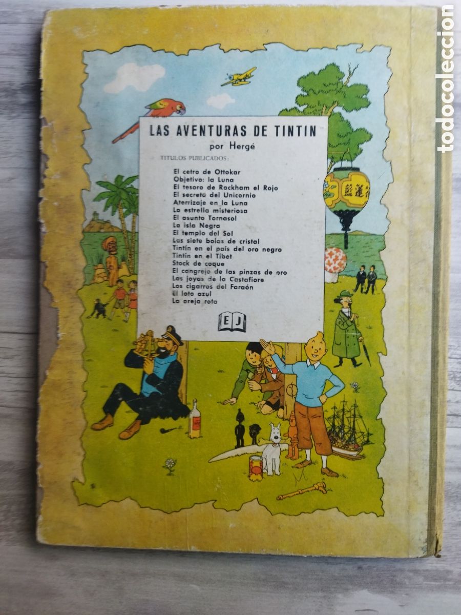 C&oacute;mics: Lote 5 comics tintin antiguos - Foto 28