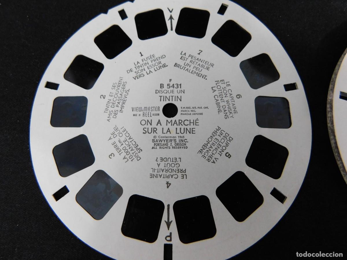 C&oacute;mics: TINTIN - ON A MARCHE SUR LA LUNE - VIEW MASTER - Foto 5