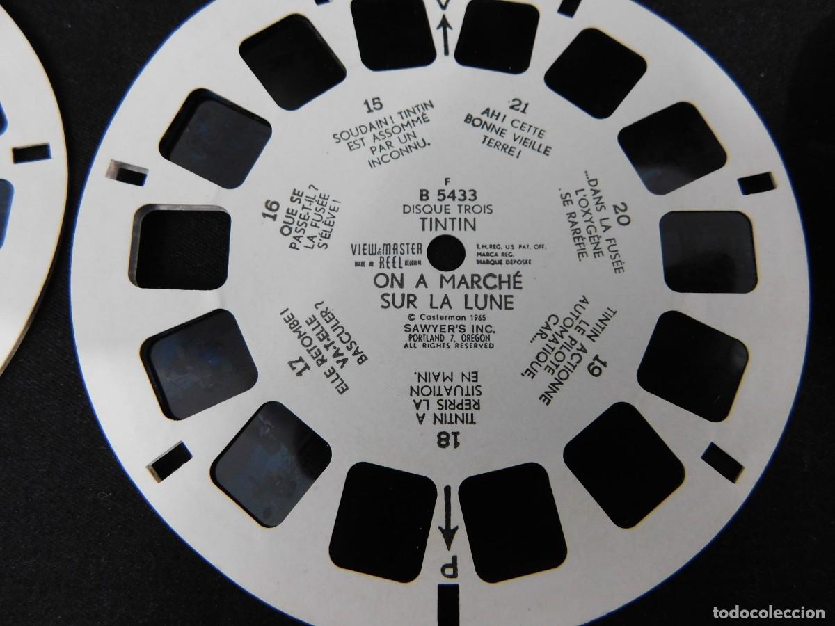 C&oacute;mics: TINTIN - ON A MARCHE SUR LA LUNE - VIEW MASTER - Foto 6