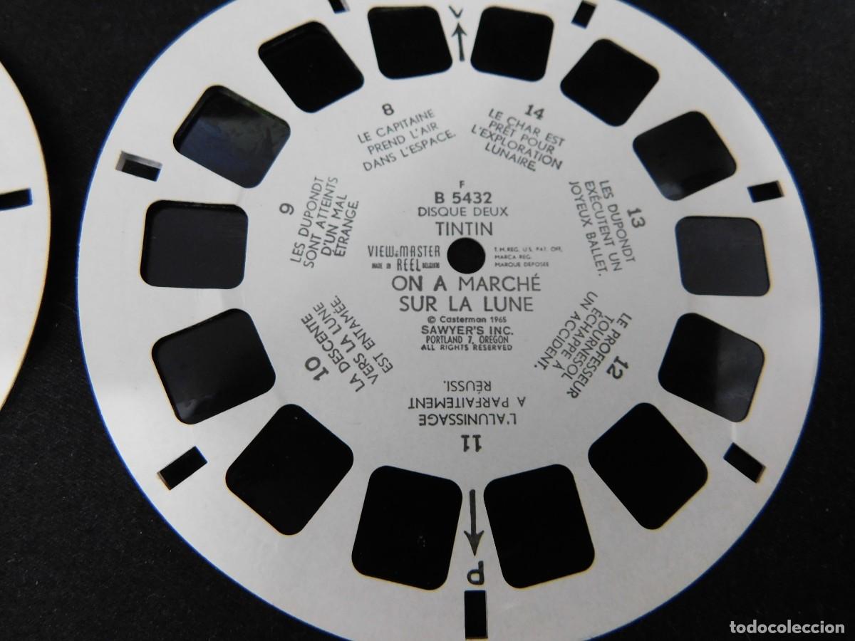 C&oacute;mics: TINTIN - ON A MARCHE SUR LA LUNE - VIEW MASTER - Foto 7