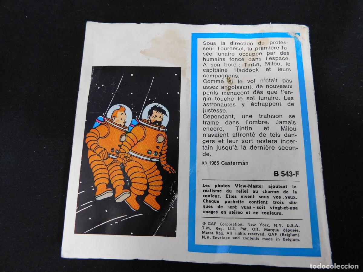 C&oacute;mics: TINTIN - ON A MARCHE SUR LA LUNE - VIEW MASTER - Foto 8