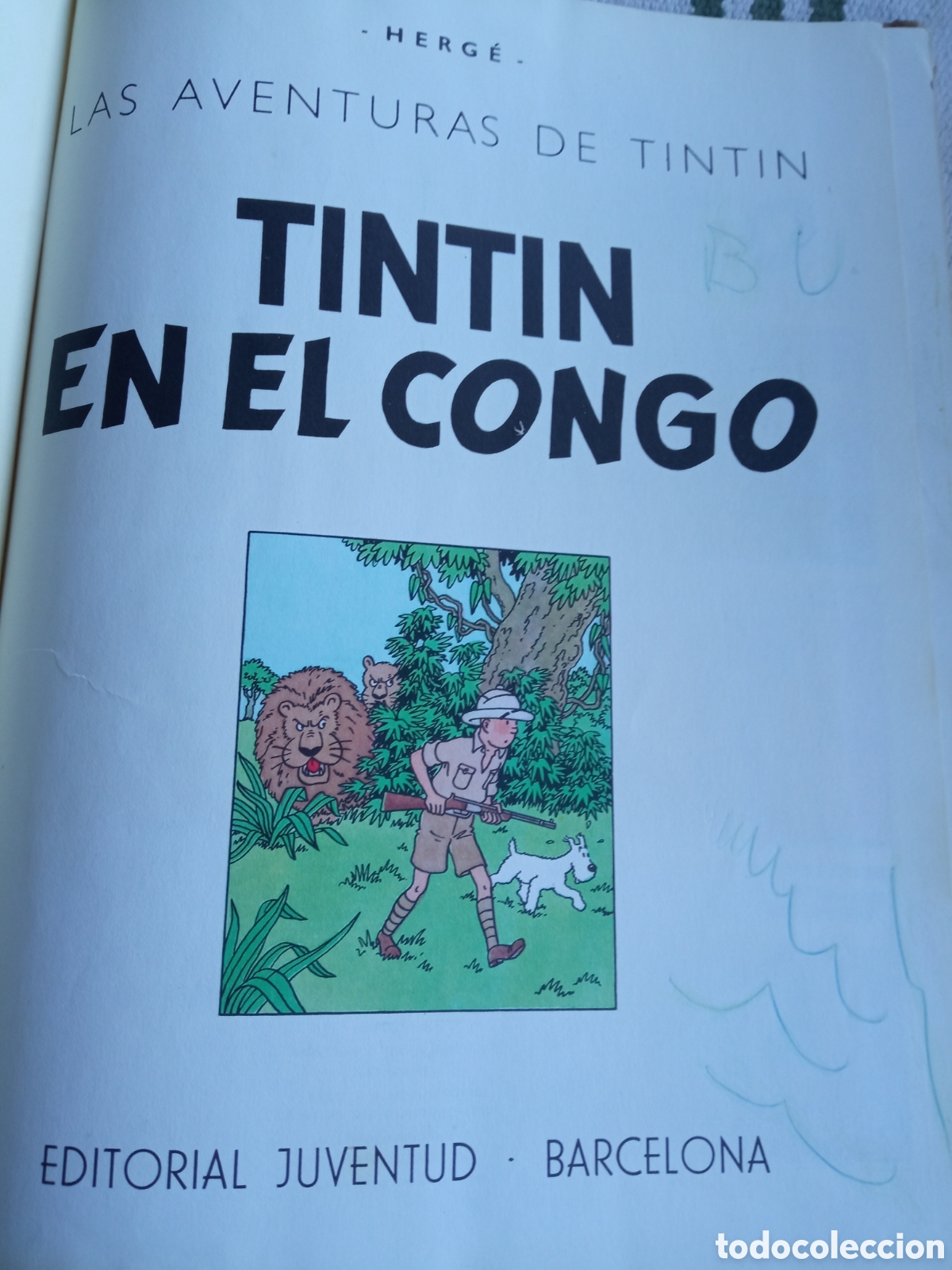 C&oacute;mics: Tint&iacute;n en el Congo 1ra edici&oacute;n - Foto 5