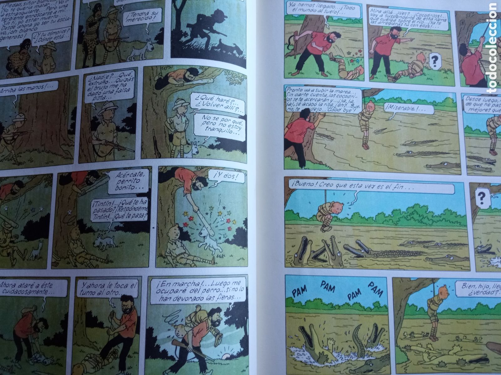 C&oacute;mics: Tint&iacute;n en el Congo 1ra edici&oacute;n - Foto 8