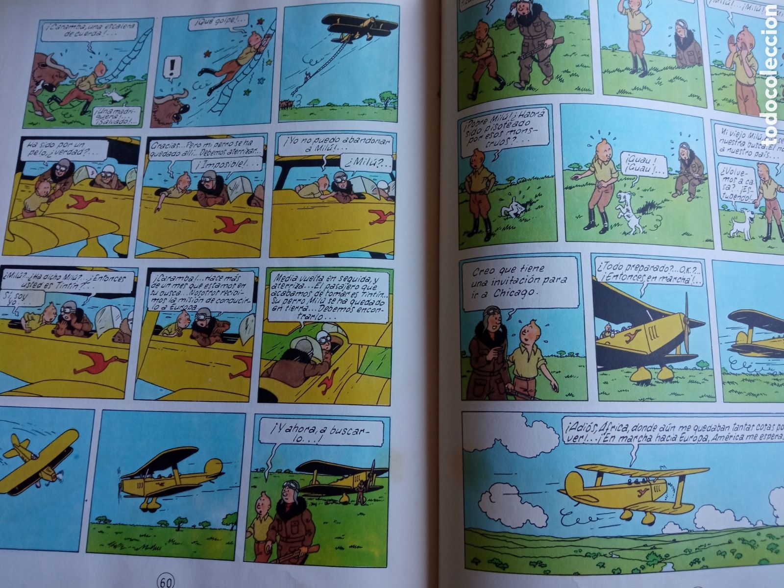 C&oacute;mics: Tint&iacute;n en el Congo 1ra edici&oacute;n - Foto 10