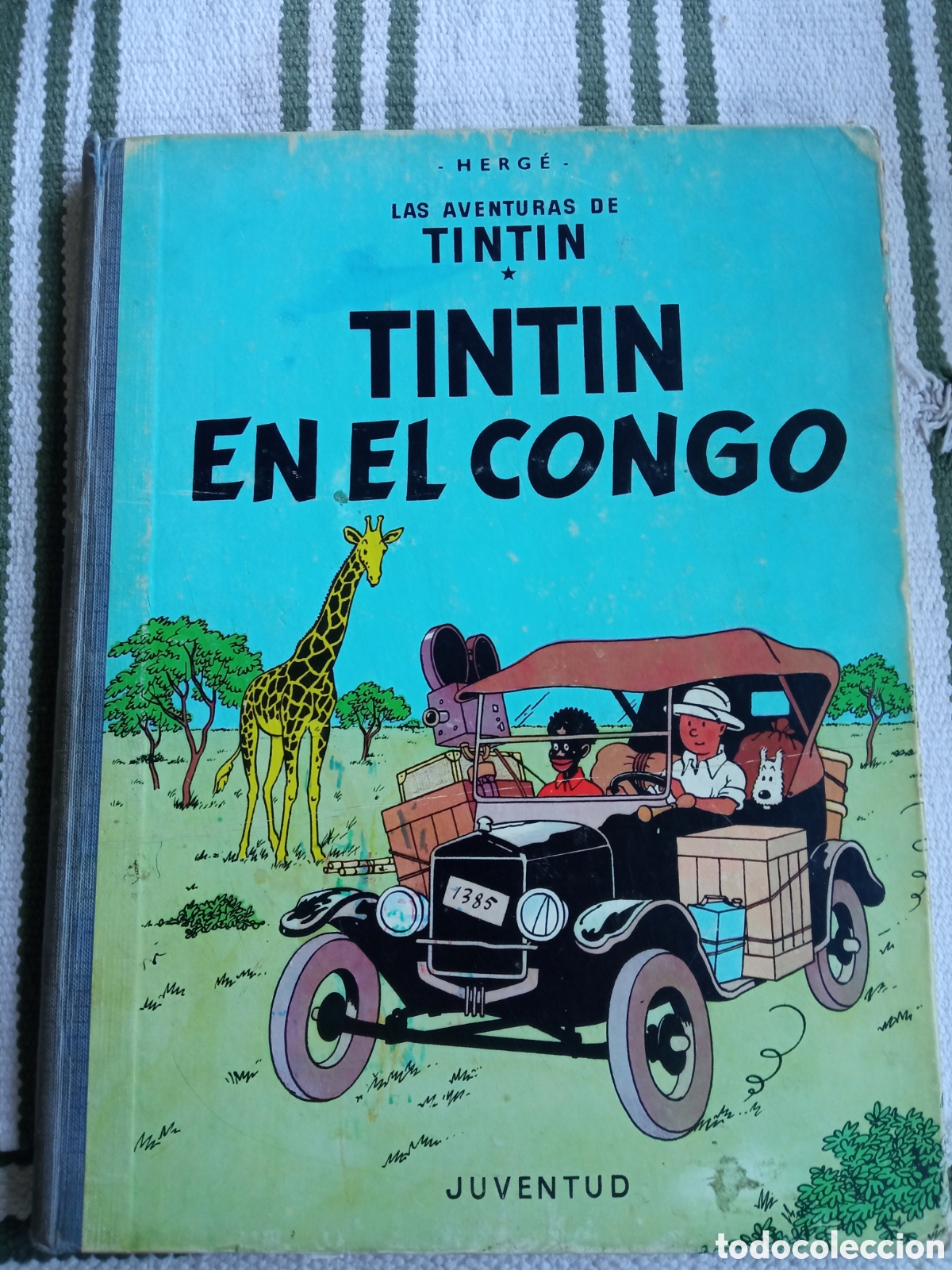 C&oacute;mics: Tint&iacute;n en el Congo 1ra edici&oacute;n - Foto 1