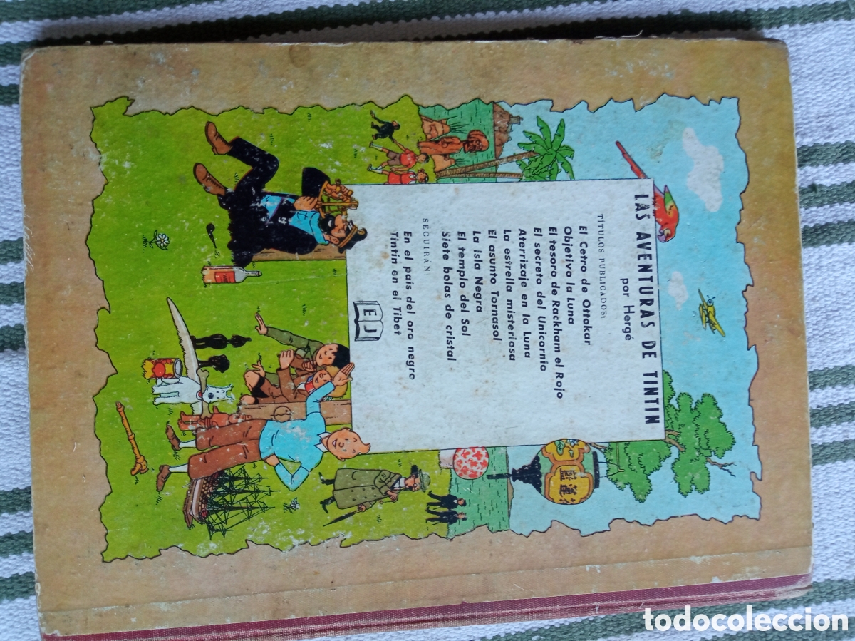 C&oacute;mics: Tint&iacute;n Las 7 bolas de Cristal, 1ra edici&oacute;n, 1961 - Foto 2