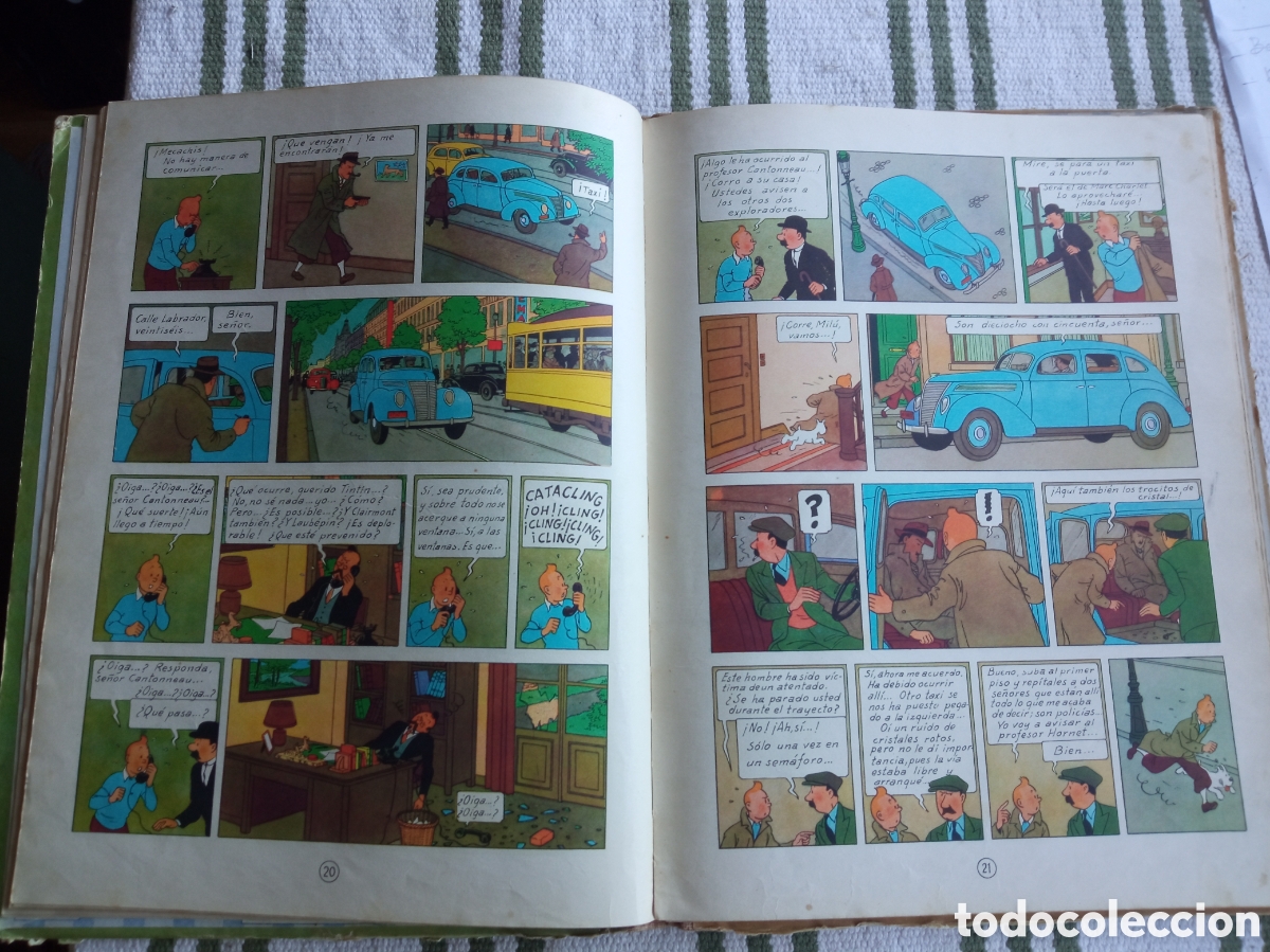 C&oacute;mics: Tint&iacute;n Las 7 bolas de Cristal, 1ra edici&oacute;n, 1961 - Foto 5
