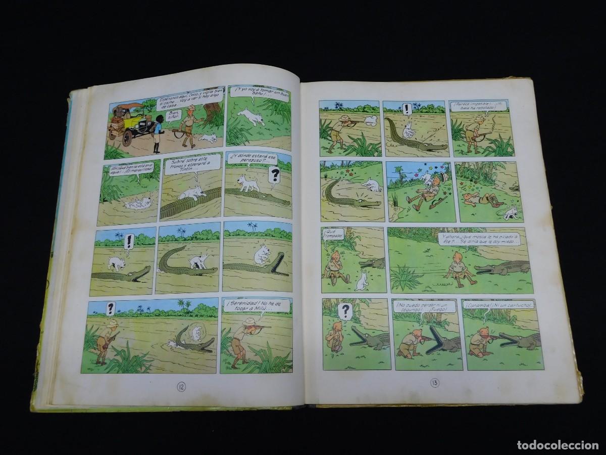 C&oacute;mics: TINT&Iacute;N EN EL CONGO - PRIMERA EDICI&Oacute;N 1968 - Foto 4