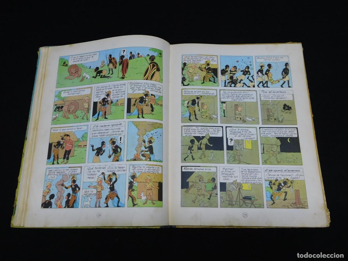 C&oacute;mics: TINT&Iacute;N EN EL CONGO - PRIMERA EDICI&Oacute;N 1968 - Foto 5