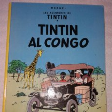 Cómics: TINTIN AL CONGO, LES AVENTURES DE TINTIN, 1987, EN CATALA, JOVENTUT, B16