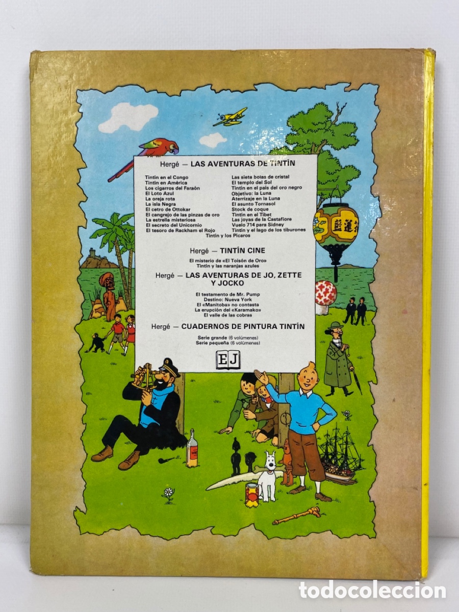 C&oacute;mics: TINTIN - EL CETRO DE OTTOKAR - OCTAVA EDICI&Oacute;N 1981 - Foto 3