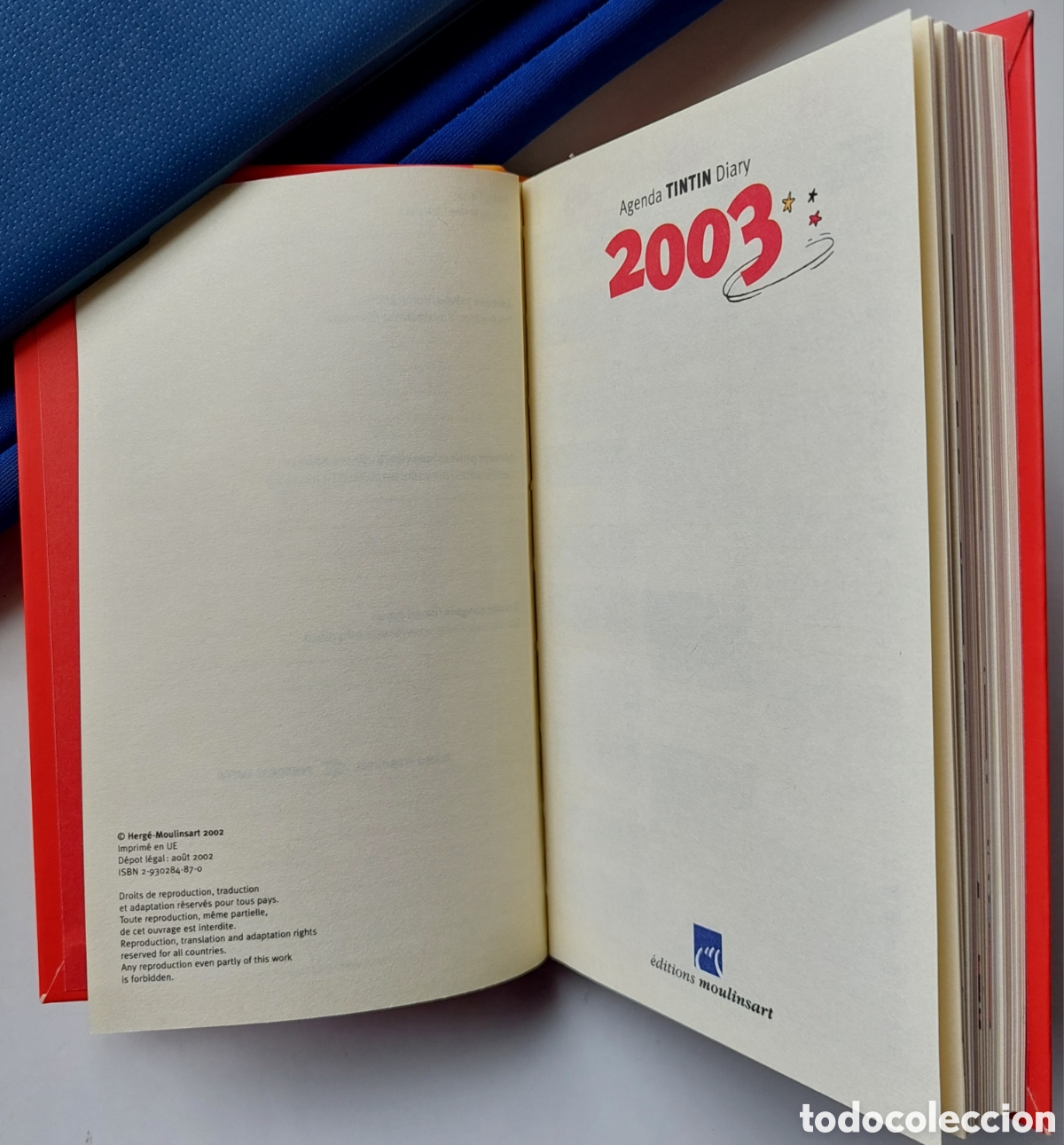 C&oacute;mics: AGENDA OFICIAL TINT&Iacute;N 2003 - Foto 4