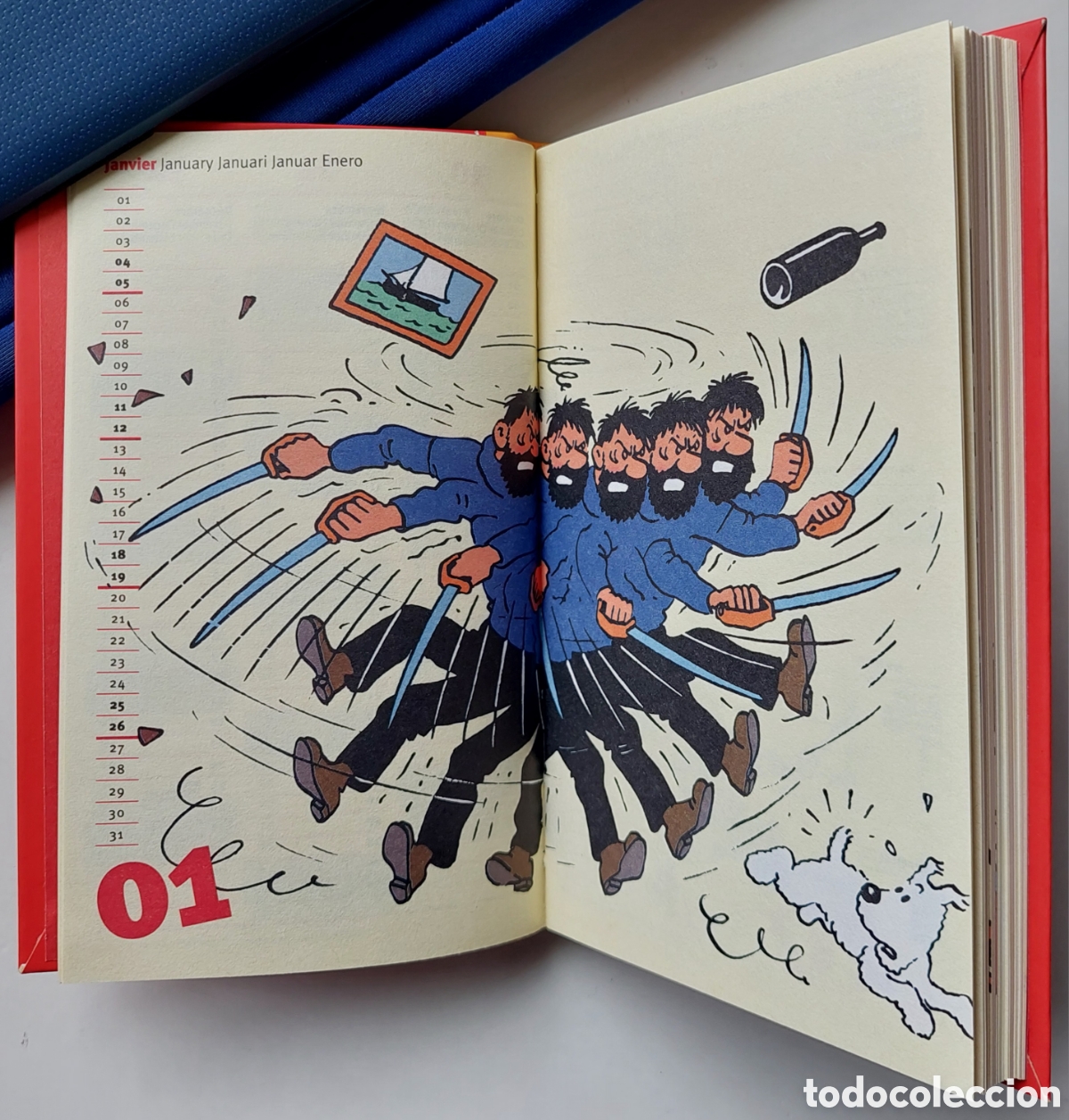 C&oacute;mics: AGENDA OFICIAL TINT&Iacute;N 2003 - Foto 5