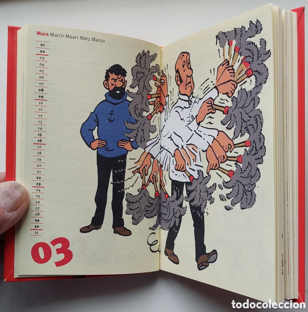 C&oacute;mics: AGENDA OFICIAL TINT&Iacute;N 2003 - Foto 8