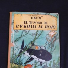 Cómics: TINTÍN - EL TESORO DE RACKHAM EL ROJO - PRIMERA EDICIÓN 1960 - HERGÉ