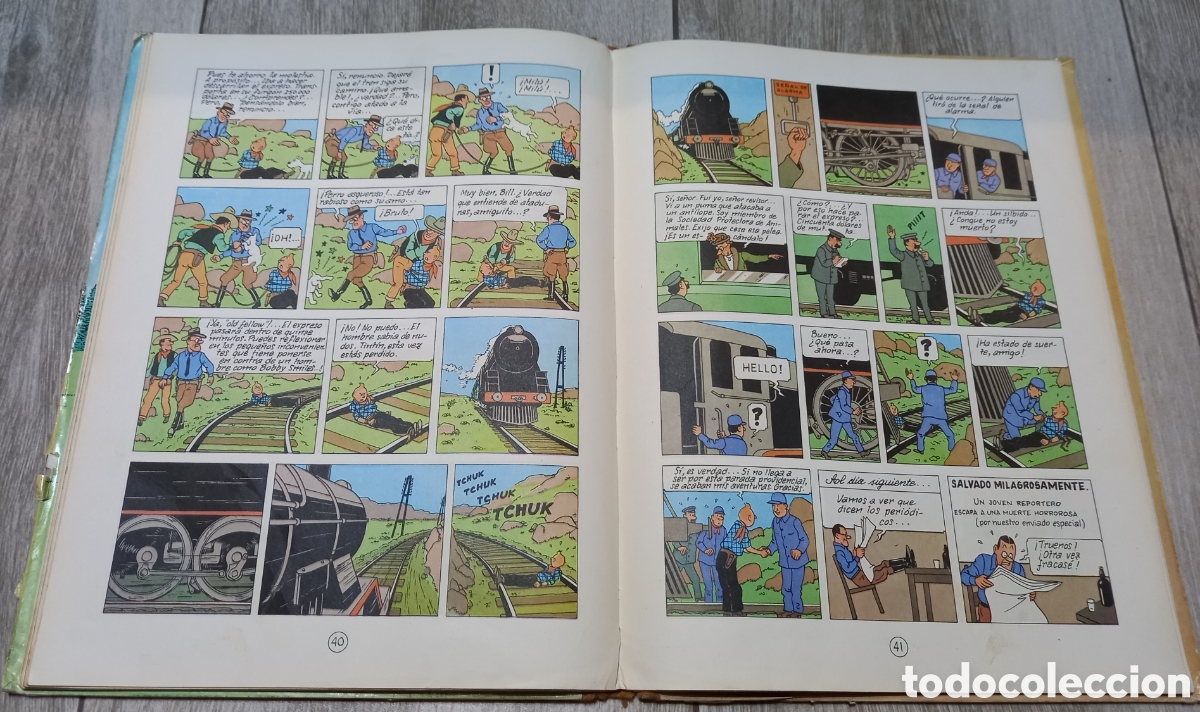 C&oacute;mics: Tinti en Am&eacute;rica. Primera edici&oacute;n 1968 - Foto 4