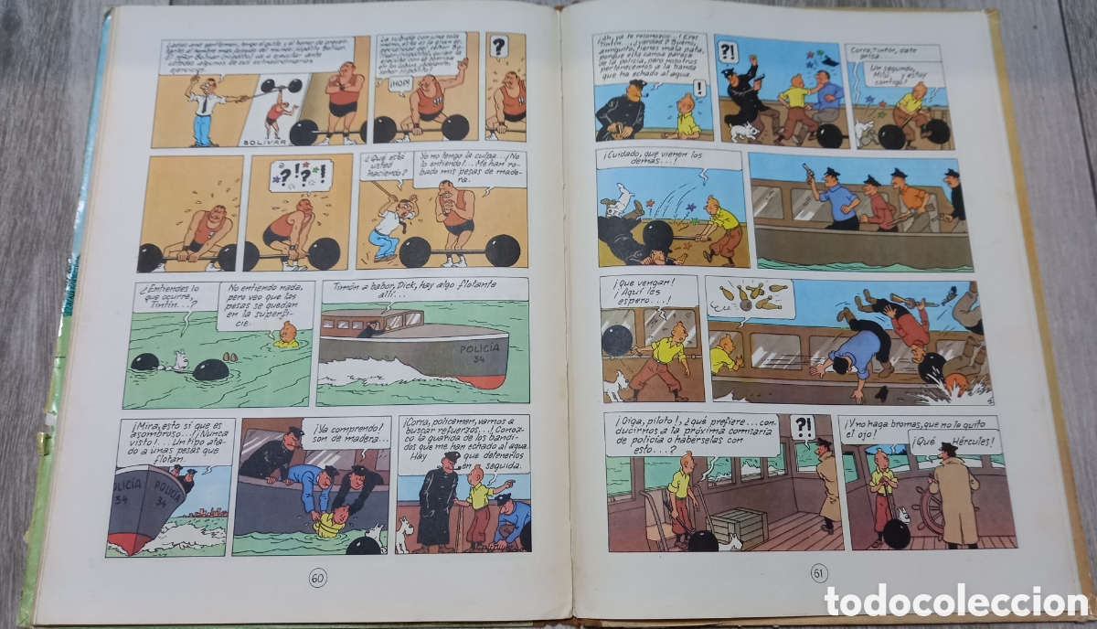 C&oacute;mics: Tinti en Am&eacute;rica. Primera edici&oacute;n 1968 - Foto 5
