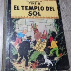 Cómics: LAS AVENTURAS DE TINTIN. EL TEMPLO DEL SOL. HEGÉ. SEGUNDA EDICIÓN 1961
