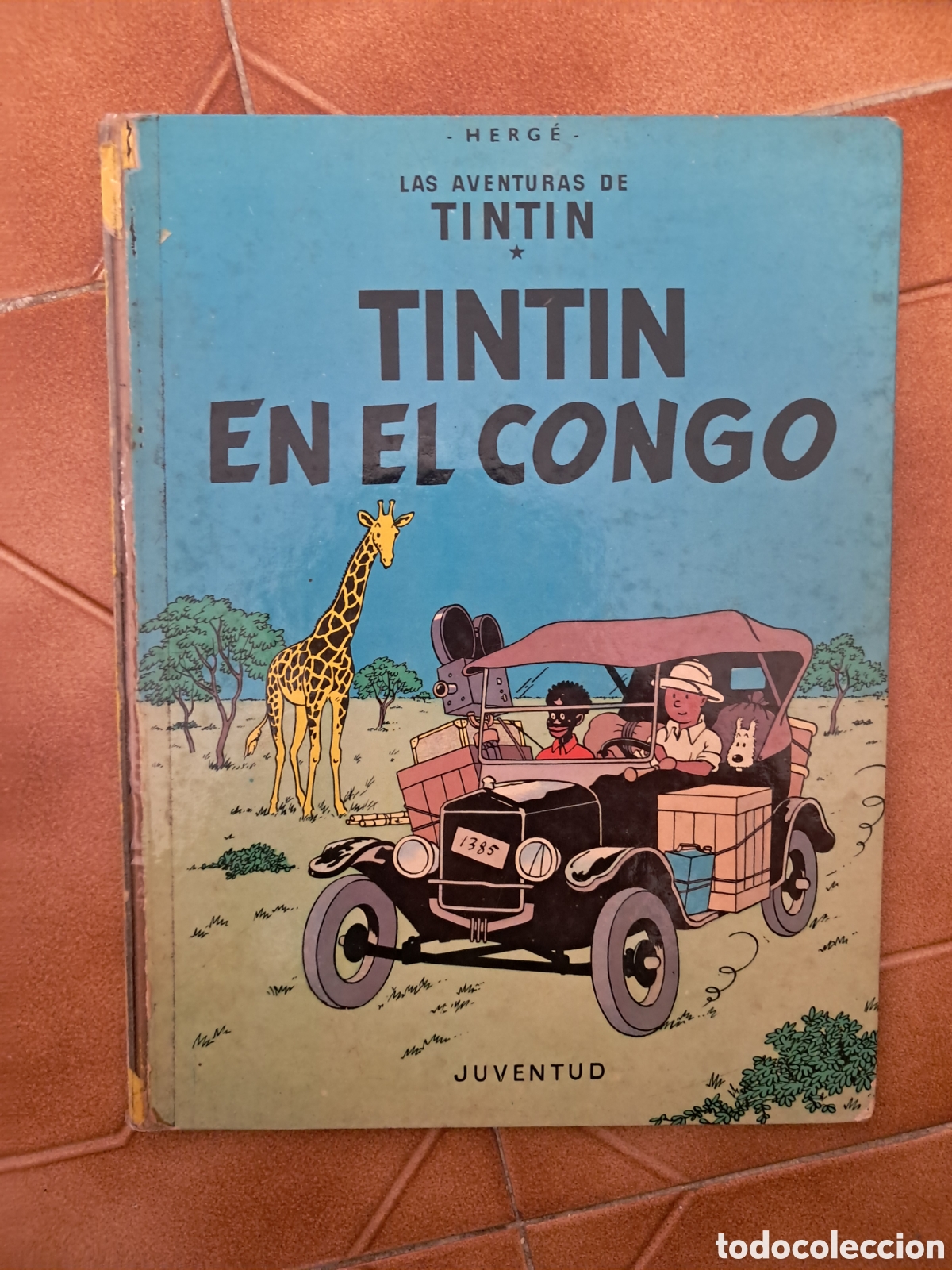 C&oacute;mics: TINTIN en el Congo - 6&ordf; EDICI&Oacute;N JUVENTUD 1982 - Foto 1