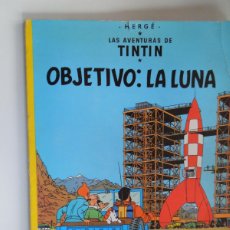 Cómics: LAS AVENTURAS DE TINTIN HERGE OBJETIVO LA LUNA 1985 JUVENTUD