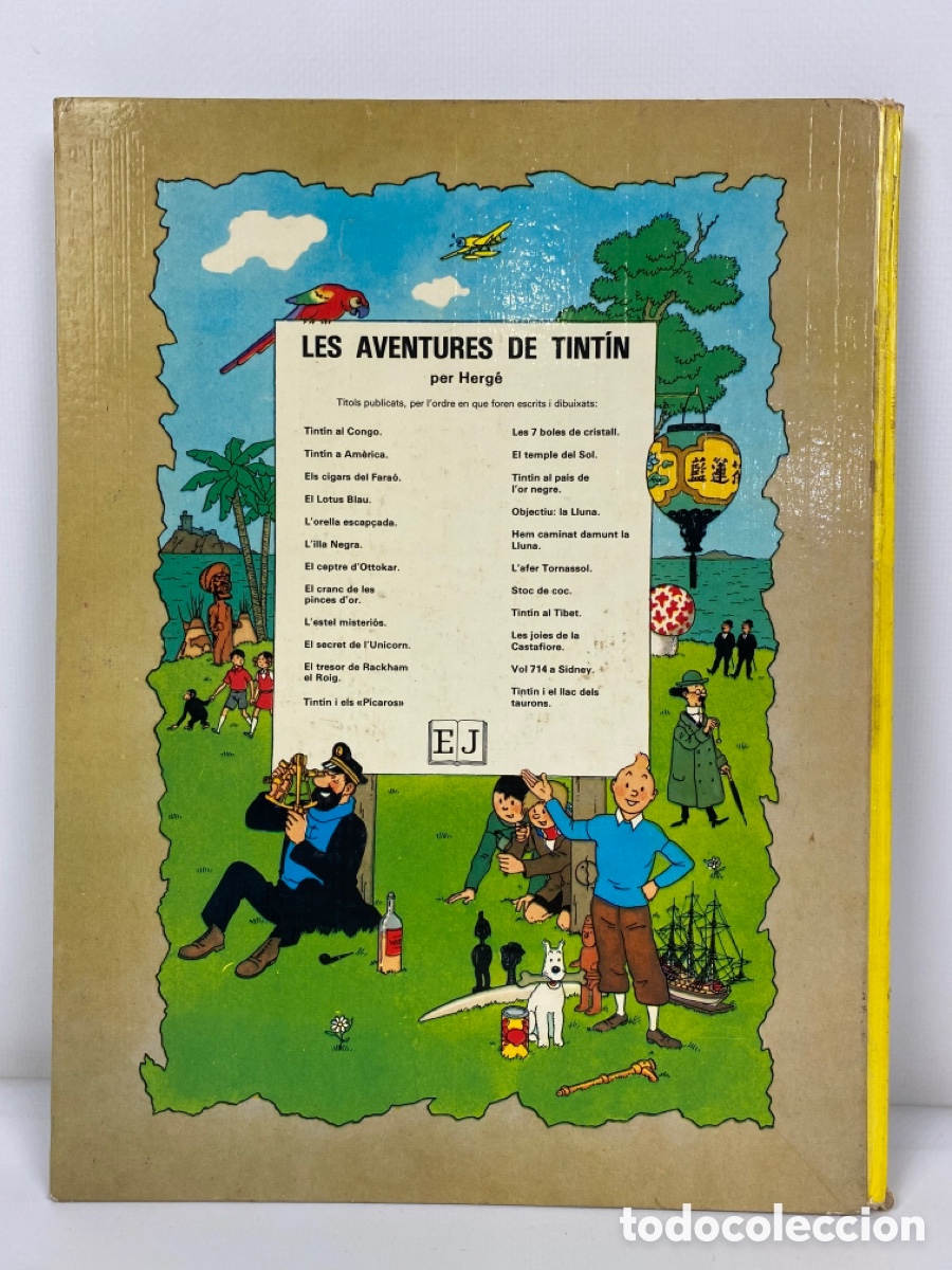 C&oacute;mics: TINTIN - LAS 7 BOLAS DE CRISTAL - S&Eacute;PTIMA EDICI&Oacute;N 1982 - Foto 3