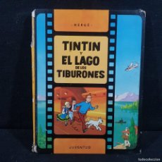 Cómics: TINTIN Y EL LAGO DE LOS TIBURONES. LAS AVENTURAS DE TINTIN HERGÉ JUVENTUD PRIMERA EDICIÓN 1974 / 379