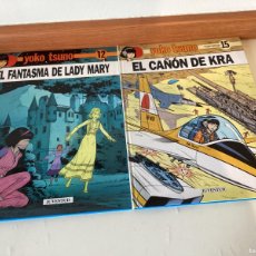 Cómics: LOTE YOKO TSUNO EDITORIAL JUVENTUD: EL FANTASMA DE LADY MARY (12) EL CAÑON DE KRA (15)