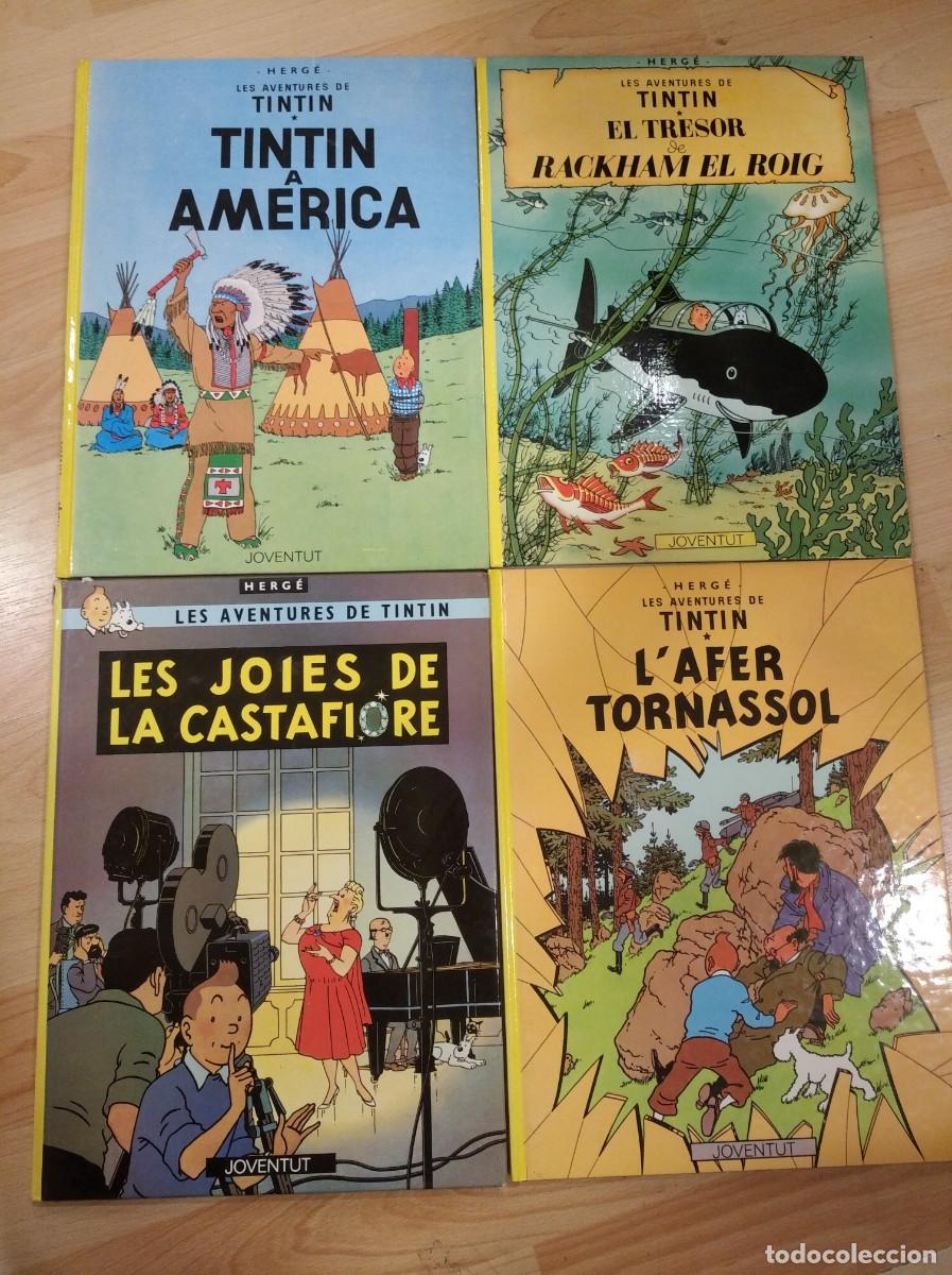 C&oacute;mics: Lot de 16 exemplars Tint&iacute;n. En catal&agrave; - Foto 3