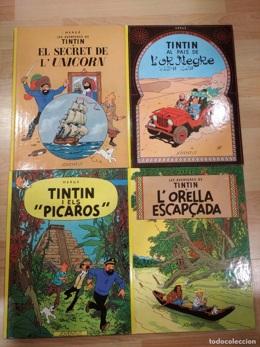 C&oacute;mics: Lot de 16 exemplars Tint&iacute;n. En catal&agrave; - Foto 4