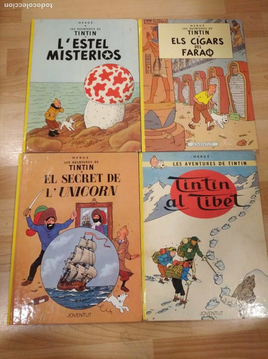 C&oacute;mics: Lot de 16 exemplars Tint&iacute;n. En catal&agrave; - Foto 5