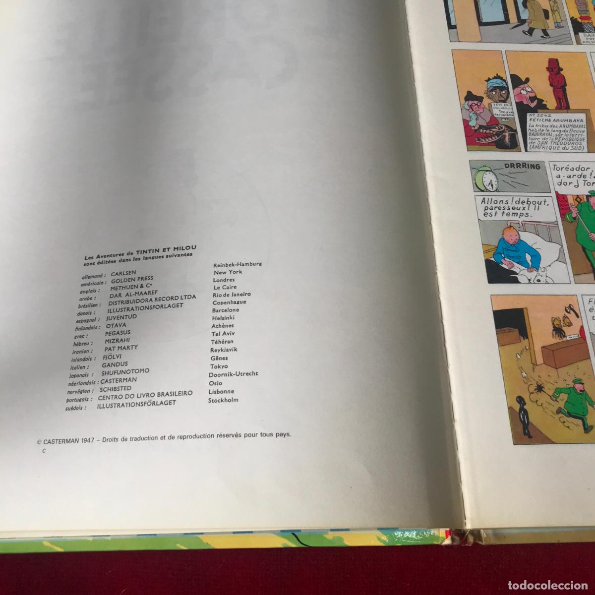 C&oacute;mics: LOREILLE CASS&Eacute;E - LES AVENTURES DE TINTIN - CASTEMAN - Foto 4