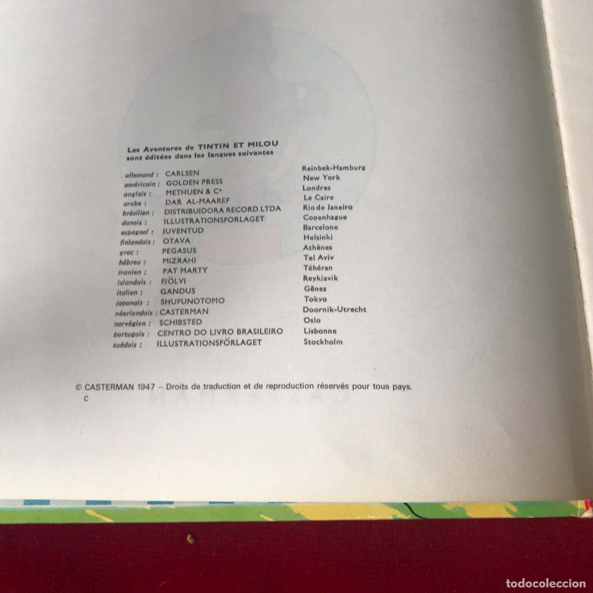 C&oacute;mics: LOREILLE CASS&Eacute;E - LES AVENTURES DE TINTIN - CASTEMAN - Foto 6