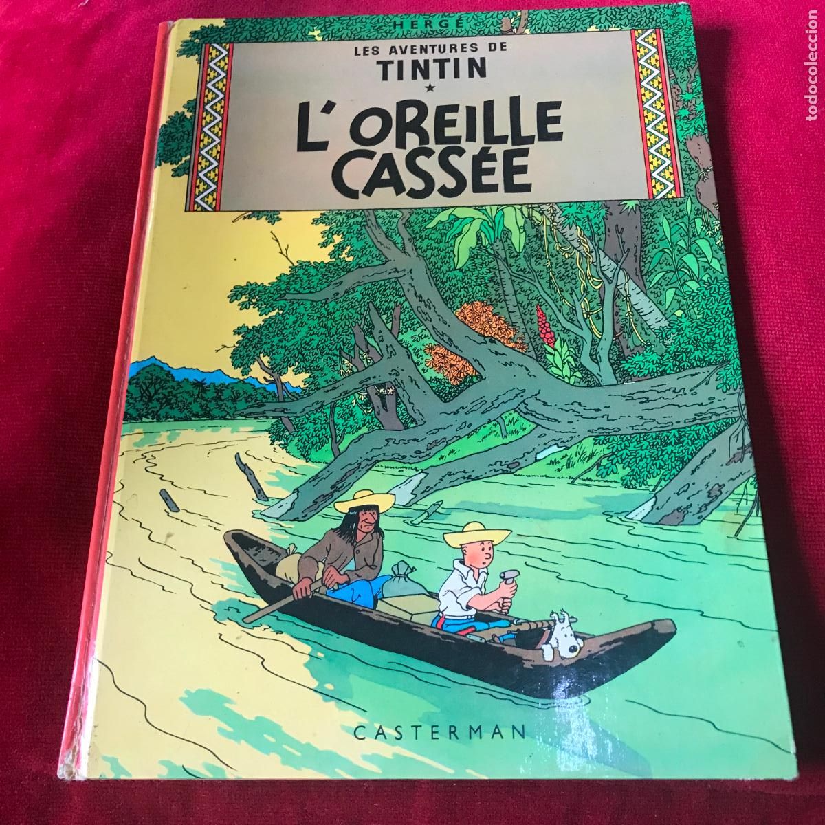 C&oacute;mics: LOREILLE CASS&Eacute;E - LES AVENTURES DE TINTIN - CASTEMAN - Foto 1