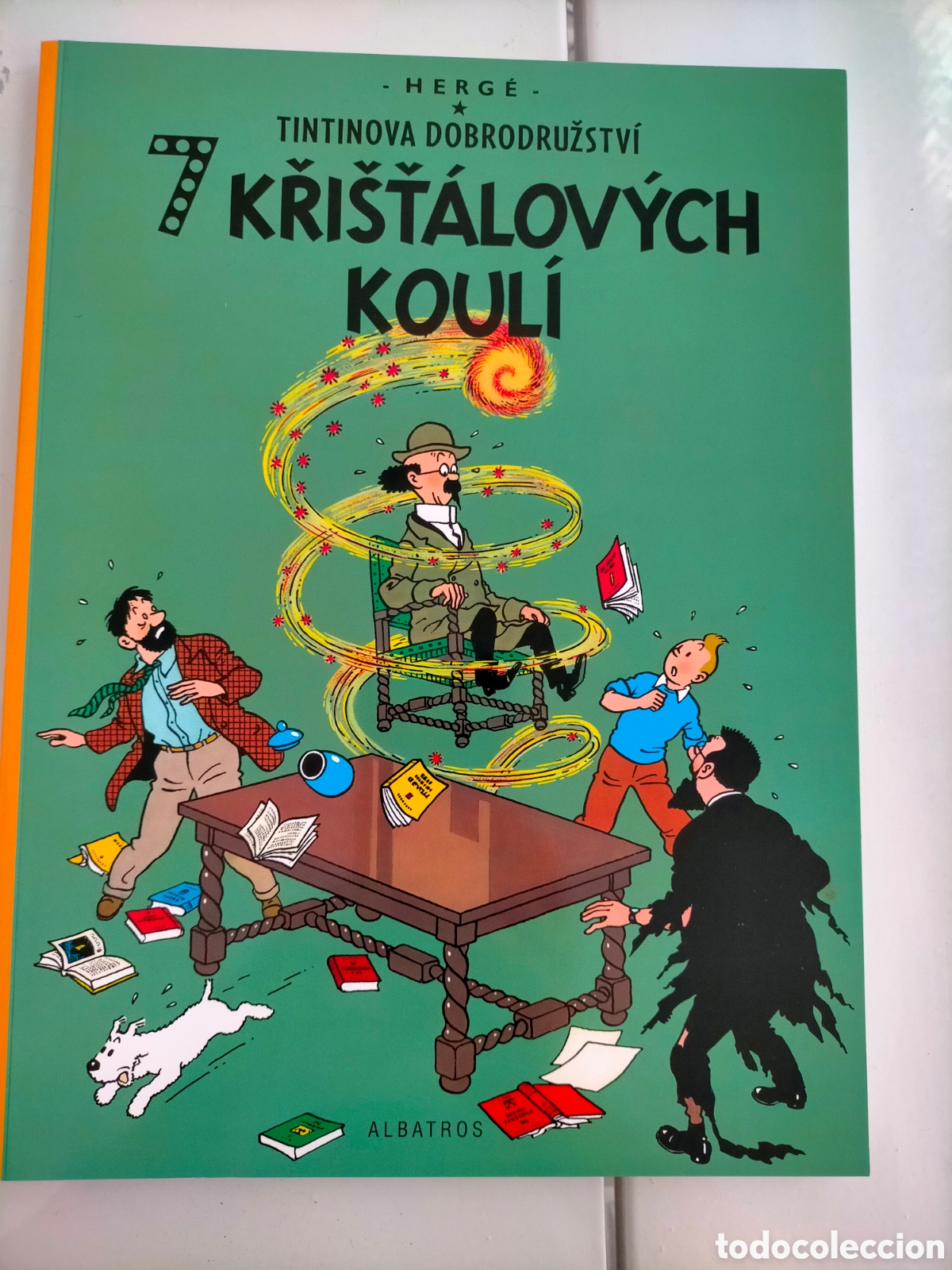C&oacute;mics: TINTIN IDIOMAS - CHECO - LAS 7 BOLAS DE CRISTAL - IDIOMA - Foto 1