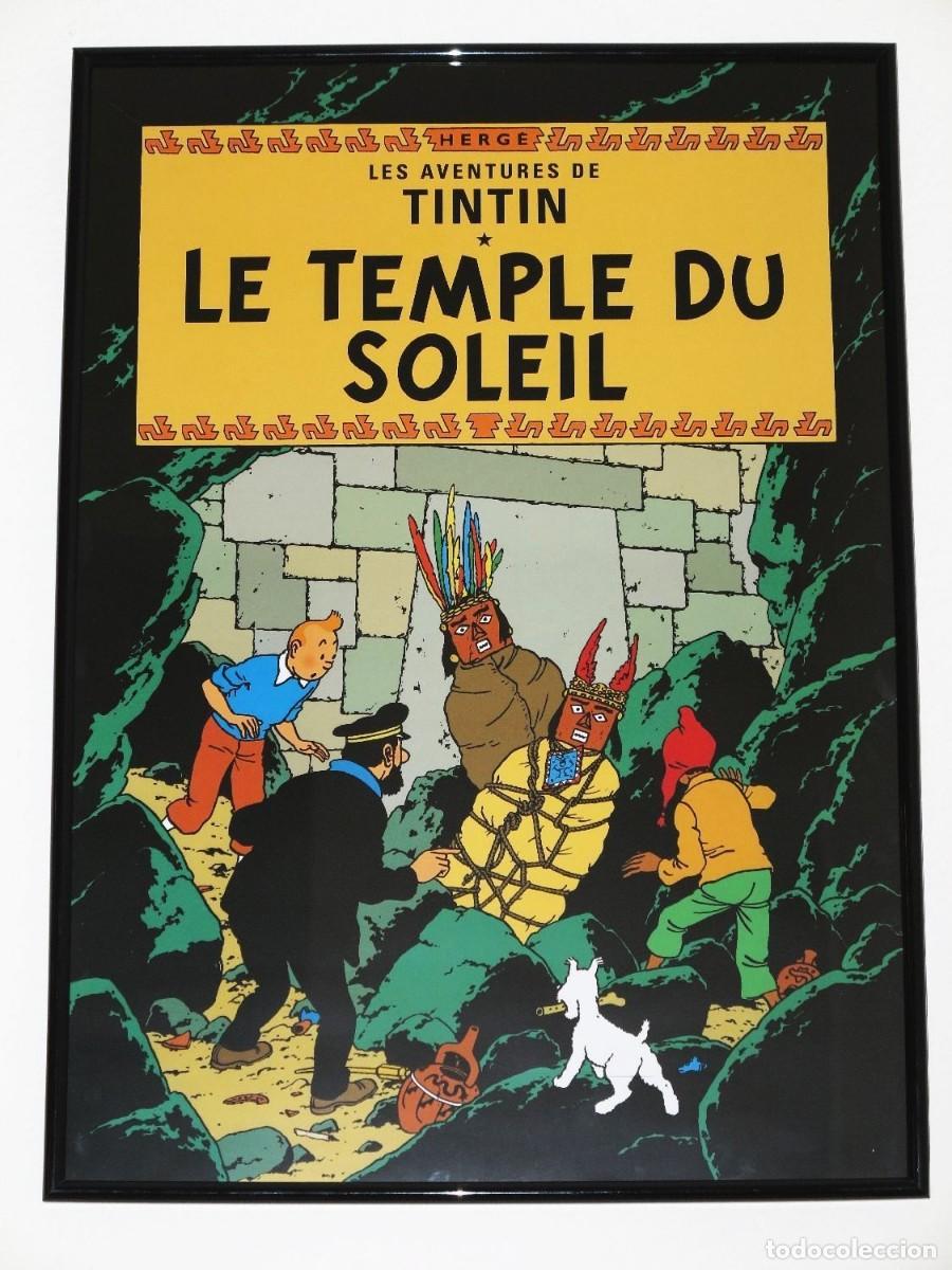 C&oacute;mics: TINTIN - Poster portada comic. 47 x 34 cm - Foto 1