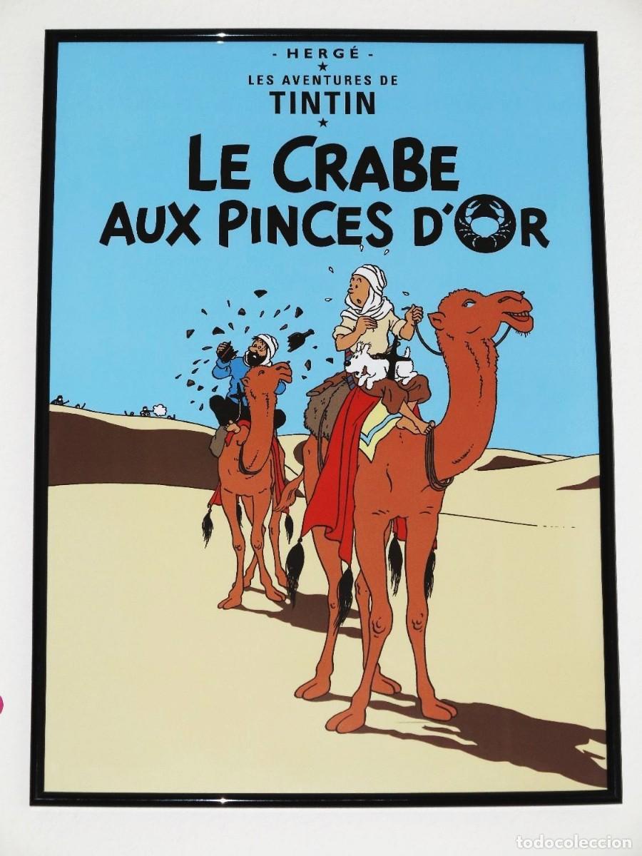 C&oacute;mics: TINTIN - Poster portada comic. 47 x 34 cm - Foto 1
