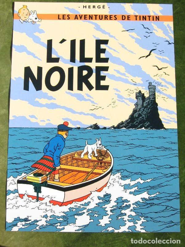 C&oacute;mics: TINTIN - Poster portada comic. 47 x 34 cm - Foto 1
