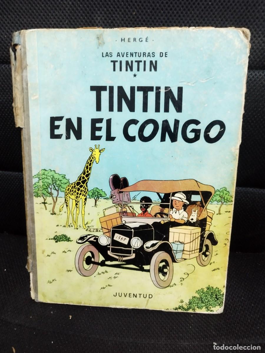 C&oacute;mics: TINTIN EN EL CONGO. PRIMERA EDICI&Oacute;N - Foto 1