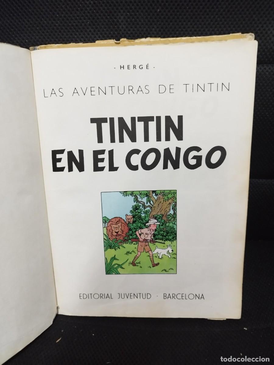 C&oacute;mics: TINTIN EN EL CONGO. PRIMERA EDICI&Oacute;N - Foto 6