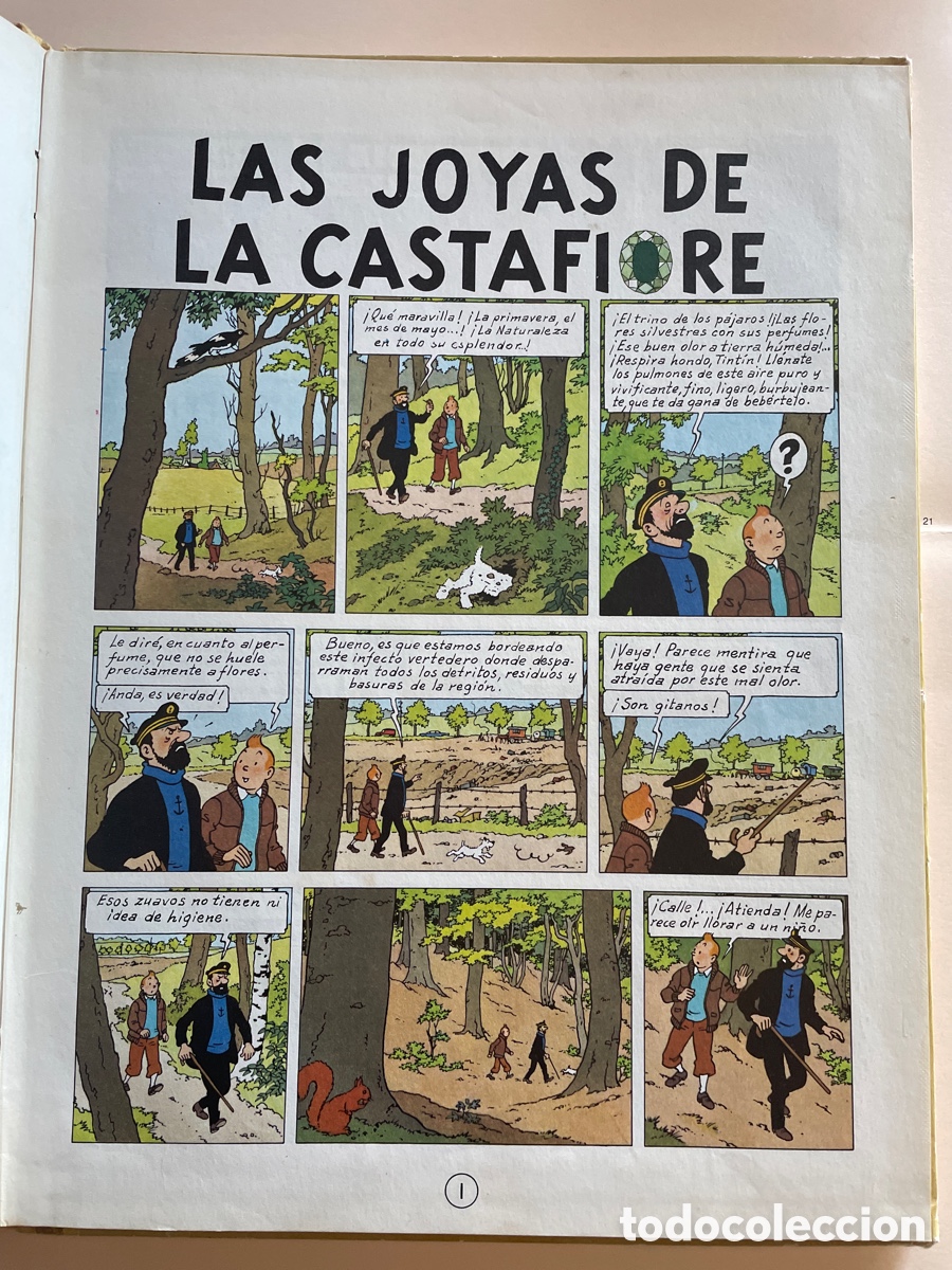 C&oacute;mics: TINTIN LAS JOYAS DE LA CASTAFIORE 9a edici&oacute;n 1983 - Foto 6
