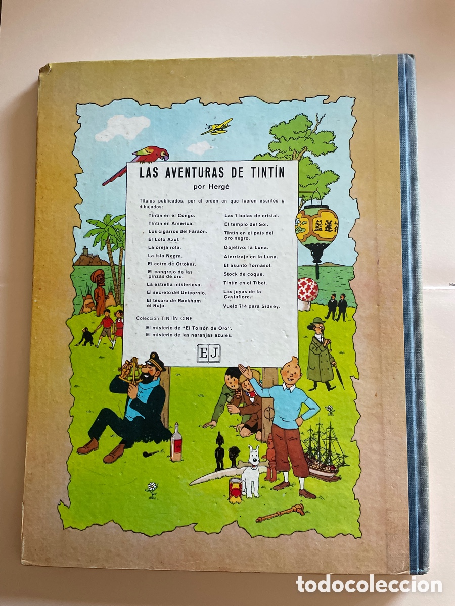 C&oacute;mics: TINTIN OBJETIVO LA LUNA 5a edici&oacute;n 1969 - Foto 2
