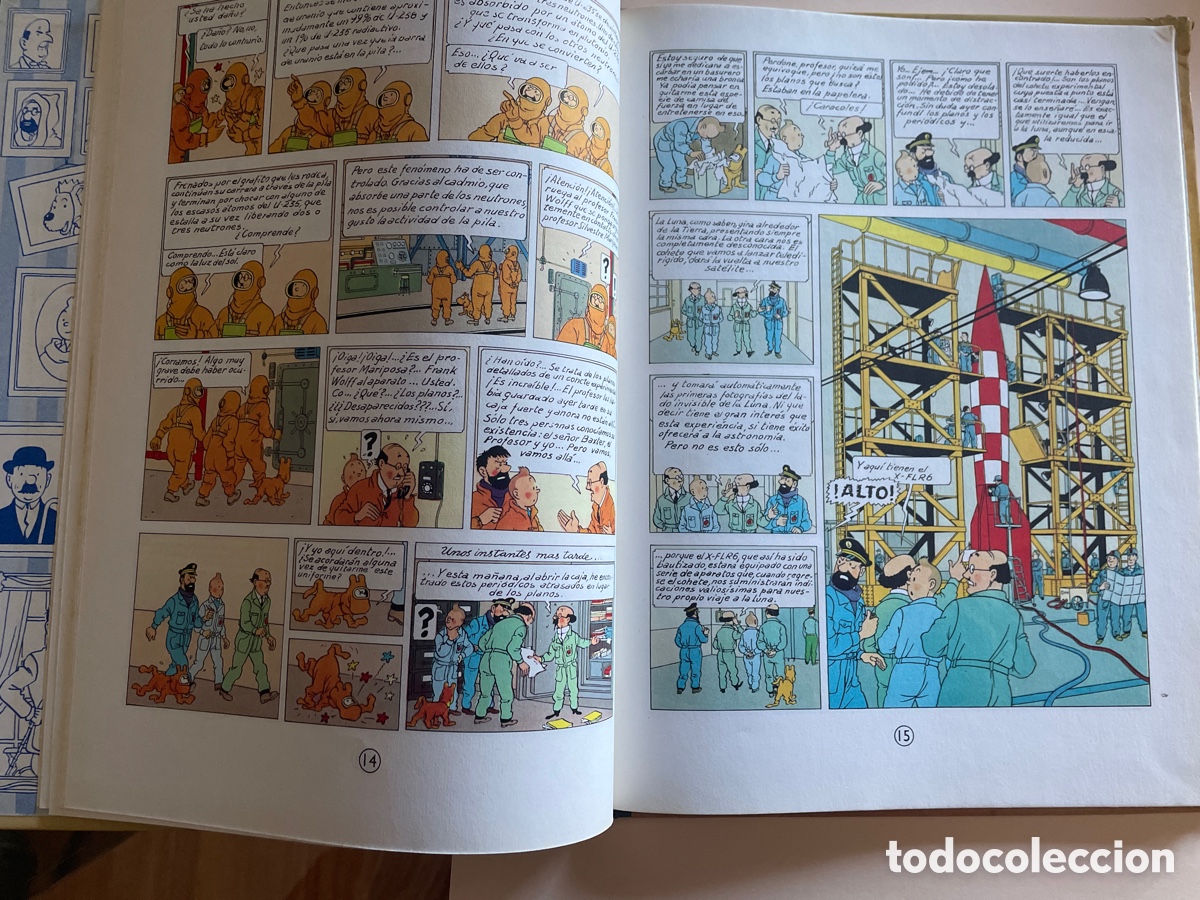 C&oacute;mics: TINTIN OBJETIVO LA LUNA 5a edici&oacute;n 1969 - Foto 9