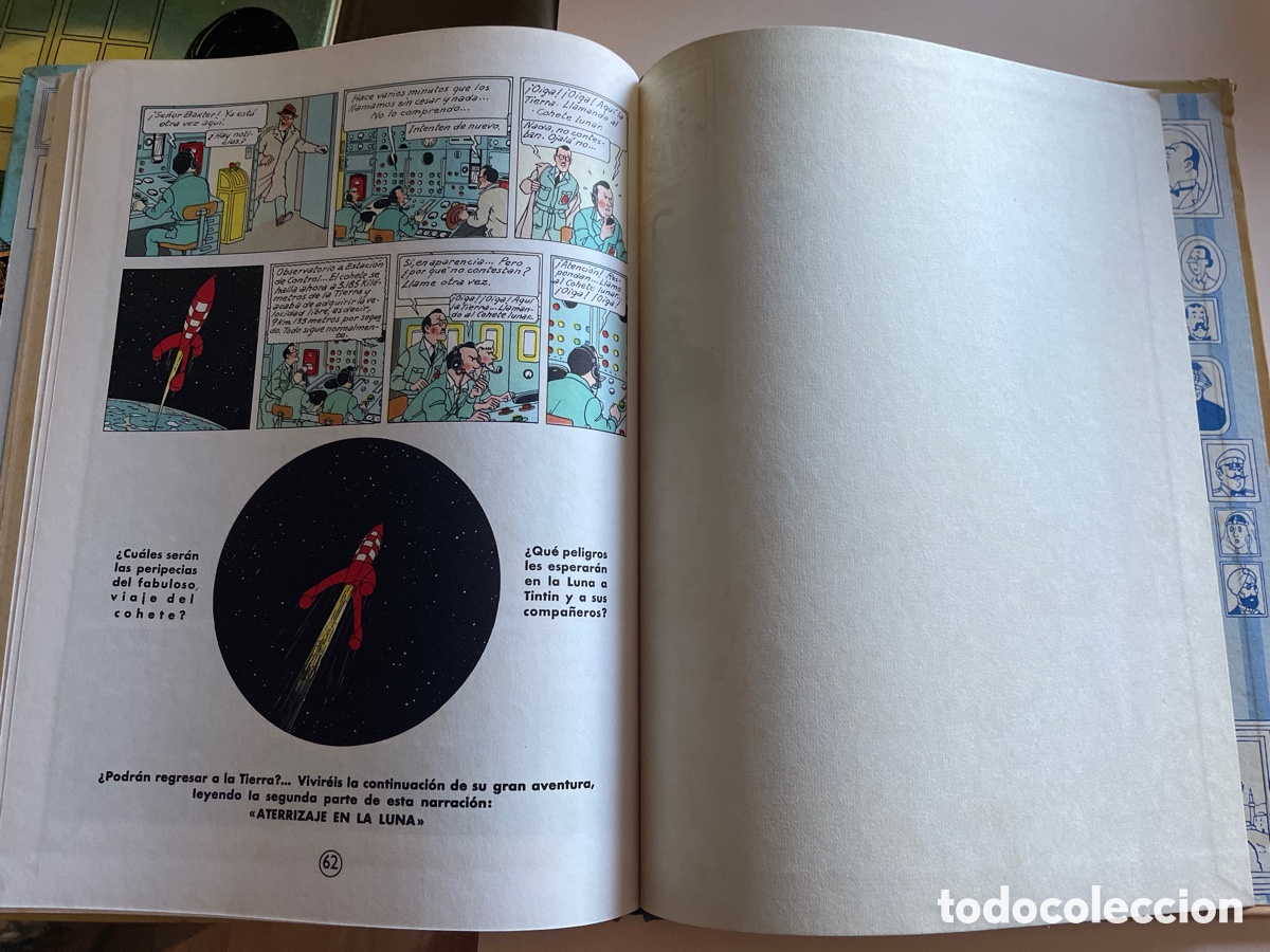 C&oacute;mics: TINTIN OBJETIVO LA LUNA 5a edici&oacute;n 1969 - Foto 10